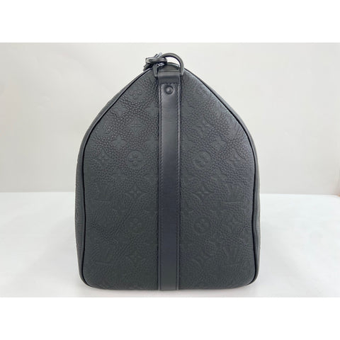 LOUIS VUITTON Kiepol Bandriere 50 Boston bag black WS34006
