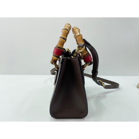 GUCCI Diana Jumbo GG Handbag black WS34007