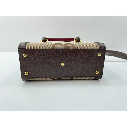 GUCCI Diana Jumbo GG Handbag black WS34007
