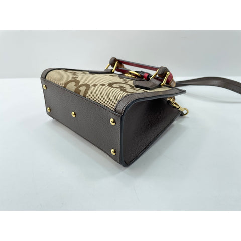 GUCCI Diana Jumbo GG Handbag black WS34007