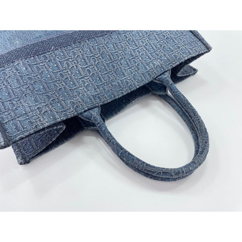 Christian Dior Book tote Tote Bag blue WS34016