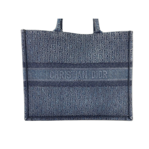 Christian Dior Book tote Tote Bag blue WS34016