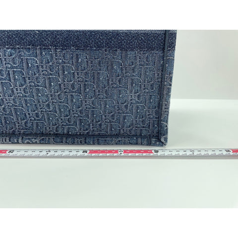 Christian Dior Book tote Tote Bag blue WS34016