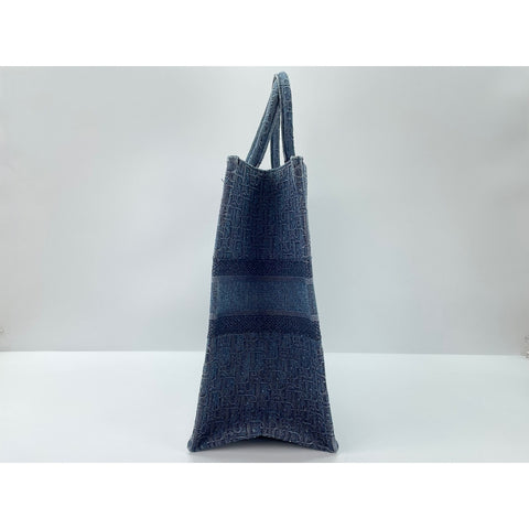 Christian Dior Book tote Tote Bag blue WS34016