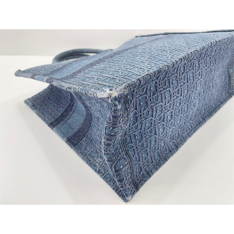 Christian Dior Book tote Tote Bag blue WS34016
