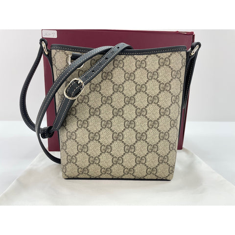 GUCCI Nano bucket Shoulder Bag black WS34018