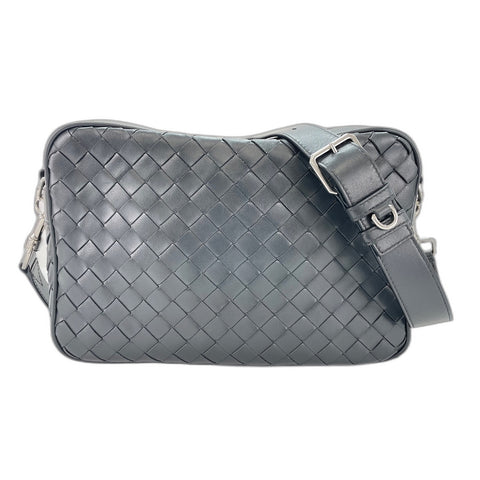 BOTTEGAVENETA INTRECCIATO Shoulder Bag gray WS34019