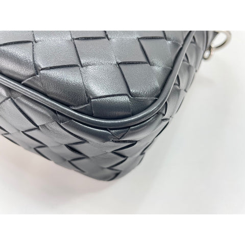 BOTTEGAVENETA INTRECCIATO Shoulder Bag gray WS34019