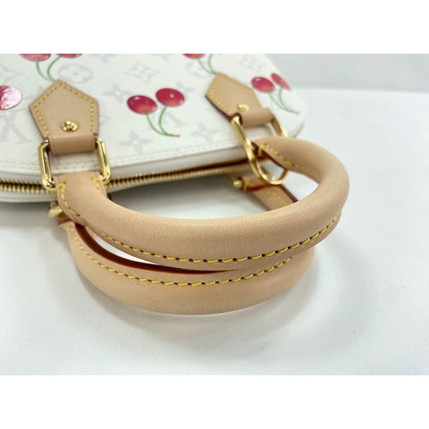 LOUIS VUITTON x Takashi Murakami Alma BB Handbag white WS34025