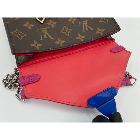 LOUIS VUITTON Pochette Mask PM Shoulder Bag multicolor WS34026