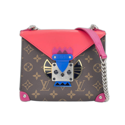 LOUIS VUITTON Pochette Mask PM Shoulder Bag multicolor WS34026