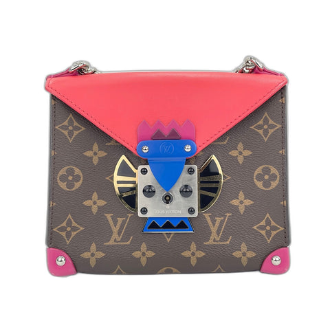 LOUIS VUITTON Pochette Mask PM Shoulder Bag multicolor WS34026