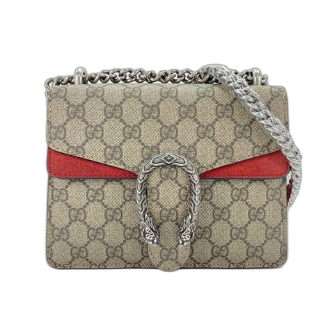 GUCCI Dionysus Shoulder Bag Red WS34030