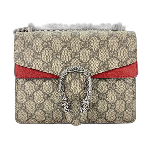 GUCCI Dionysus Shoulder Bag Red WS34030