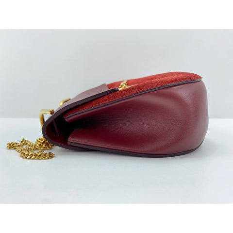 Chloe Drew Shoulder Bag Red WS34031