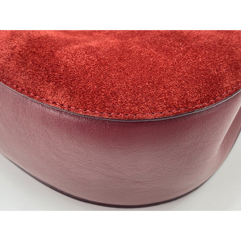 Chloe Drew Shoulder Bag Red WS34031