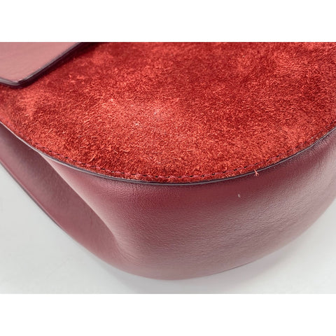 Chloe Drew Shoulder Bag Red WS34031