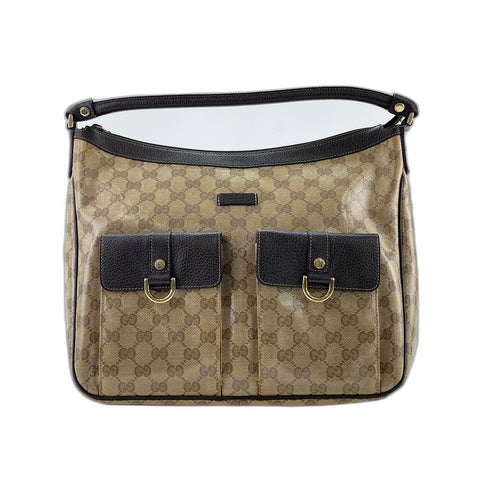 GUCCI Shoulder Bag Brown WS34032