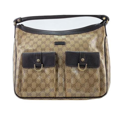 GUCCI Shoulder Bag Brown WS34032