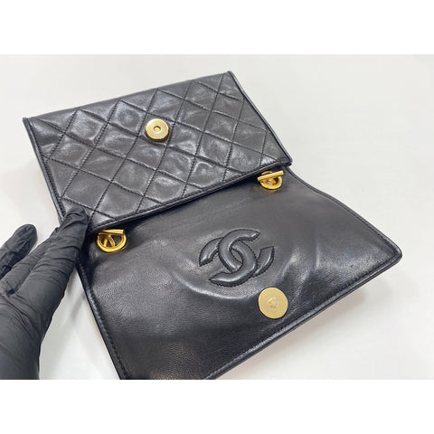 CHANEL Mini matrasse Handbag black WS34035
