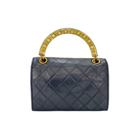 CHANEL Mini matrasse Handbag black WS34035