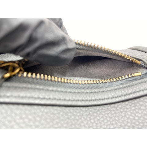 CELINE Luggage Nano Shopper Handbag gray WS34038