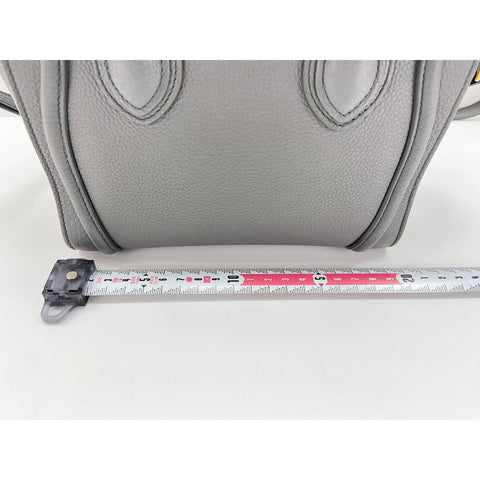 CELINE Luggage Nano Shopper Handbag gray WS34038