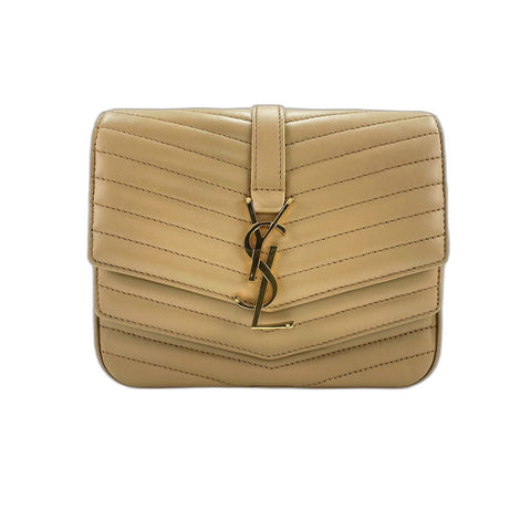 SAINT LAURENT PARIS Sulpis Shoulder Bag beige WS34041