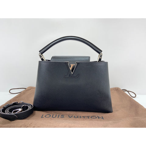 LOUIS VUITTON CAPCSINE MM Handbag black WS34044