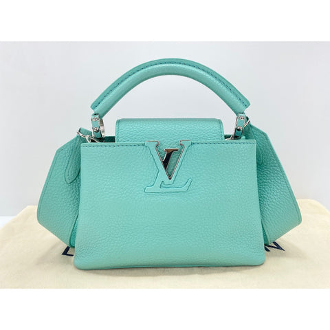 LOUIS VUITTON Capsine MINI Shoulder Bag green WS34047