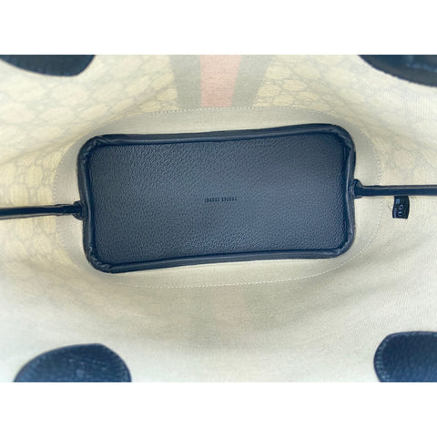 GUCCI Ophidias Mall Tote Bag Navy WS34050