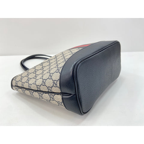 GUCCI Ophidias Mall Tote Bag Navy WS34050
