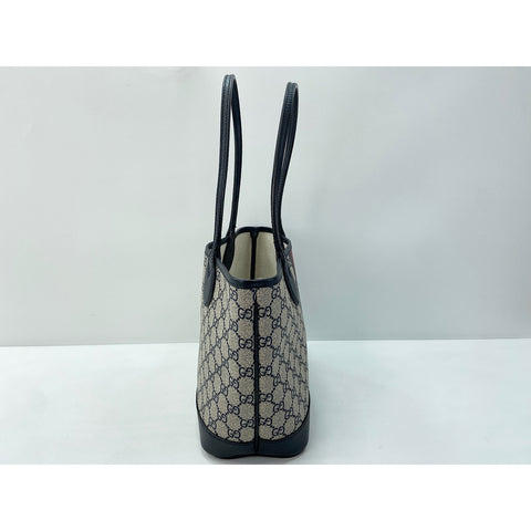 GUCCI Ophidias Mall Tote Bag Navy WS34050