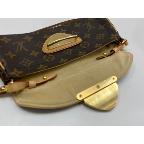 LOUIS VUITTON Beverly MM Shoulder Bag Brown WS34053