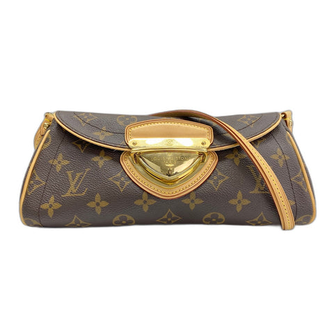 LOUIS VUITTON Beverly MM Shoulder Bag Brown WS34053