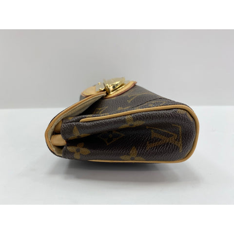 LOUIS VUITTON Beverly MM Shoulder Bag Brown WS34053