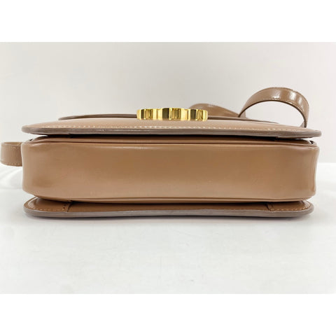 CELINE Classic Triomphe Shoulder Bag Brown WS34054