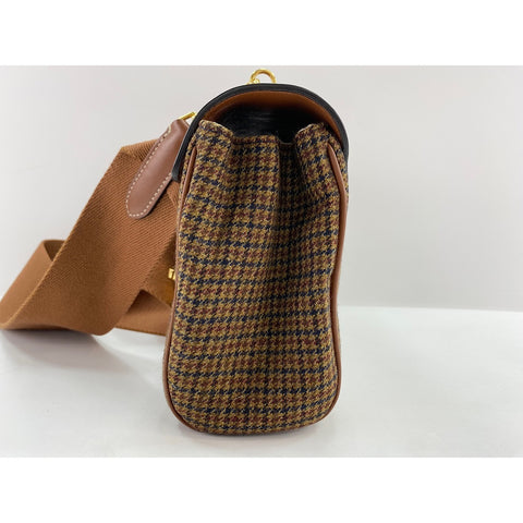 CELINE Teen Soft 16 Shoulder Bag Brown WS34055