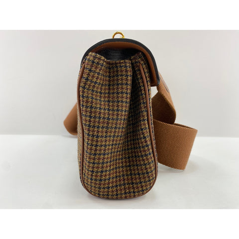 CELINE Teen Soft 16 Shoulder Bag Brown WS34055
