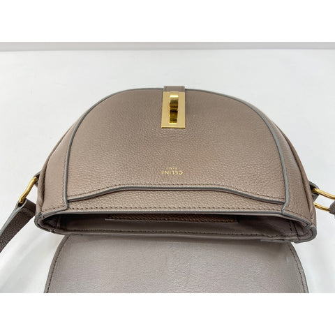 CELINE Buzzace 16 Seize Small Shoulder Bag beige WS34056