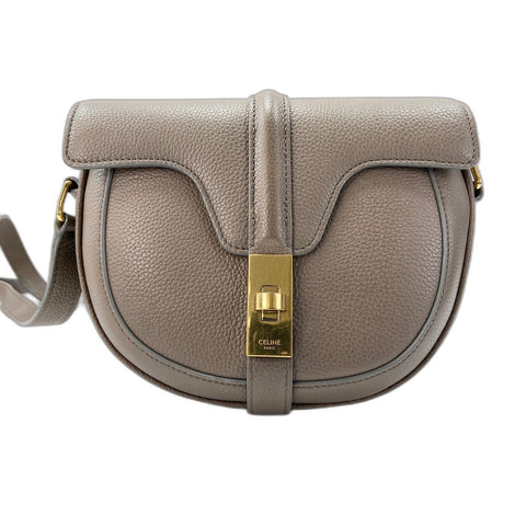 CELINE Buzzace 16 Seize Small Shoulder Bag beige WS34056