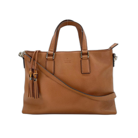 GUCCI Bamboo Tote Bag Brown WS34057