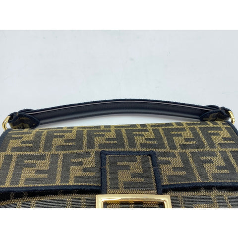 FENDI Mamma bucket Shoulder Bag Brown WS34058