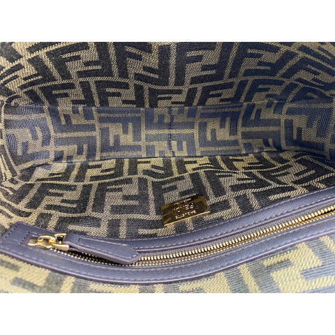 FENDI Mamma bucket Shoulder Bag Brown WS34058