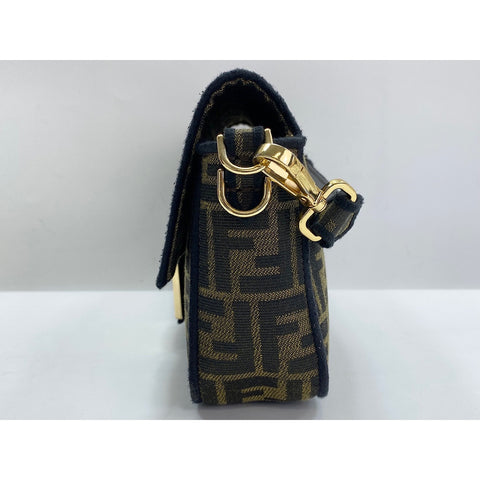 FENDI Mamma bucket Shoulder Bag Brown WS34058