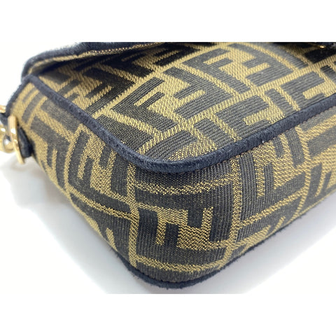 FENDI Mamma bucket Shoulder Bag Brown WS34058