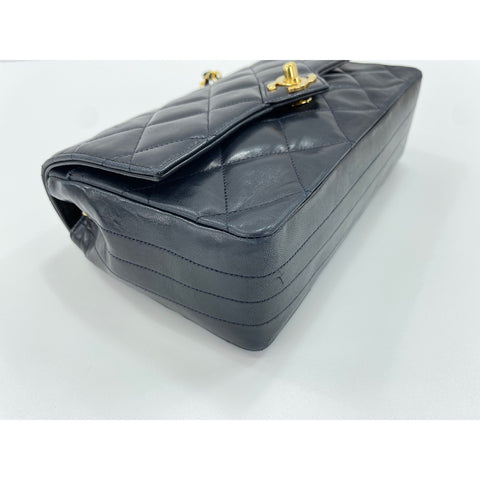 CHANEL Matrasse Shoulder Bag Navy WS34061