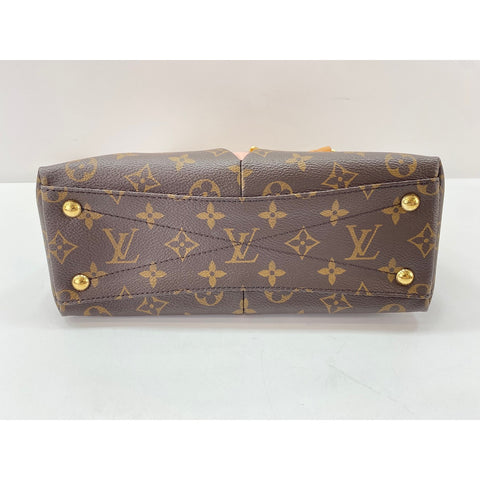 LOUIS VUITTON V tote BB Shoulder Bag Brown WS34062