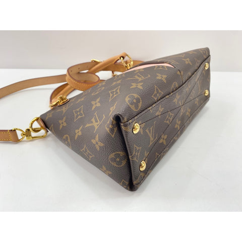 LOUIS VUITTON V tote BB Shoulder Bag Brown WS34062