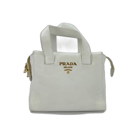 PRADA Shoulder Bag white WS34063